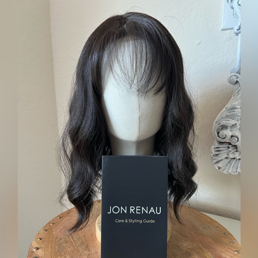 Jon Renau Maeve Synthetic Lace Front Wig - Rich Brown - Picture 8 of 9
